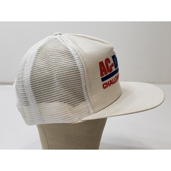 AC Deco Challenge Series Trucker Hat Cap Snapback Mesh SKM One Size Vintage - Picture 6 of 8